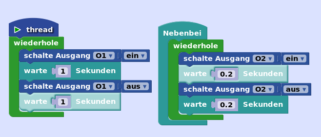 Beispiel für Threads